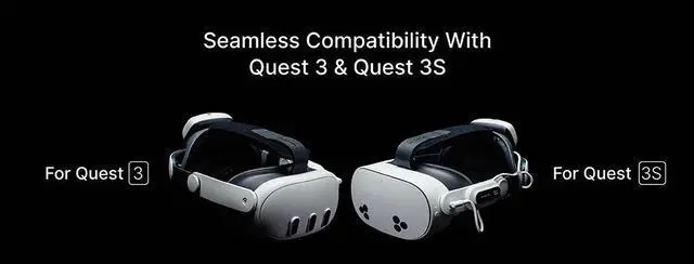 Alt view image 7 of 7 - BOBOVR E3 Pro Elite Strap Accessories Compatible with Quest3/3S 10000mah Hot Swappable Fast Charging Battery and 3.5mm Audio Expansion Replacement Strap Compatible With Oculus Quest 3