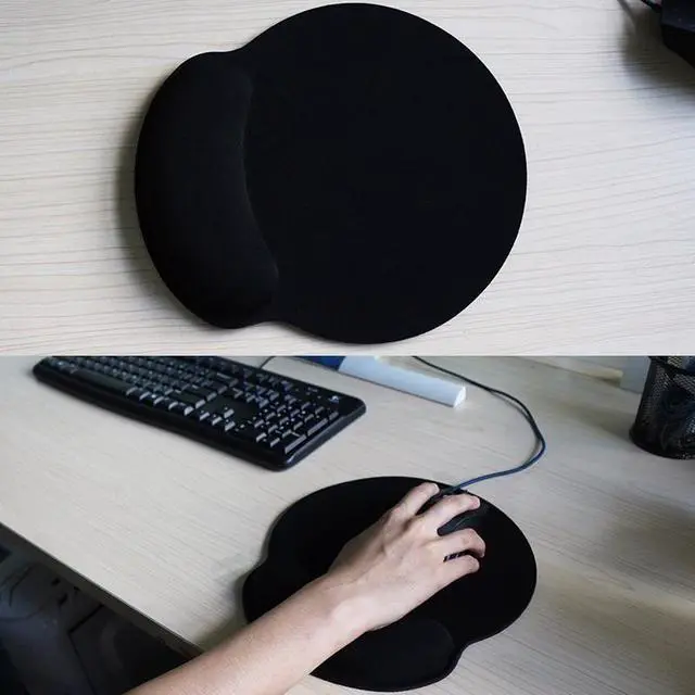 Alt view image 6 of 6 - SOVAWIN Soft Sponge Mouse Pads Anti-skid Ergonomic Mat Gel Wrist Support Gaming Healthy Mousepad for Game PC Computer