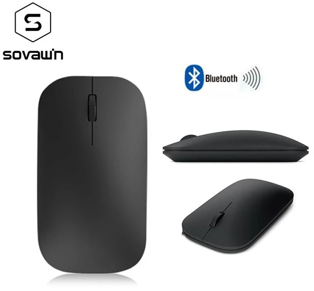 Main image of SOVAWIN Rechargeable Wireless Bluetooth Computer mouse For Android Windows Tablet Laptop Notebook PC