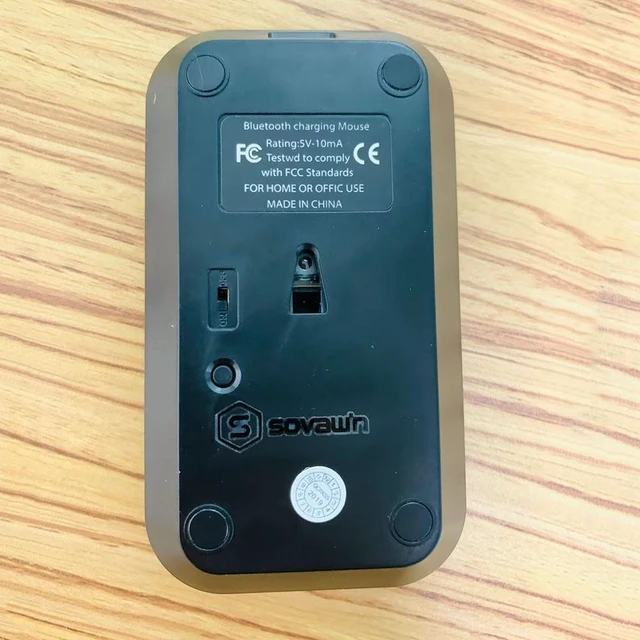 Alt view image 3 of 6 - SOVAWIN Rechargeable Wireless Bluetooth Computer mouse For Android Windows Tablet Laptop Notebook PC