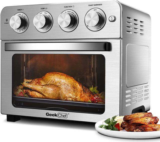 Geek Chef Air Fryer Toaster Oven Combo, 6 Slice