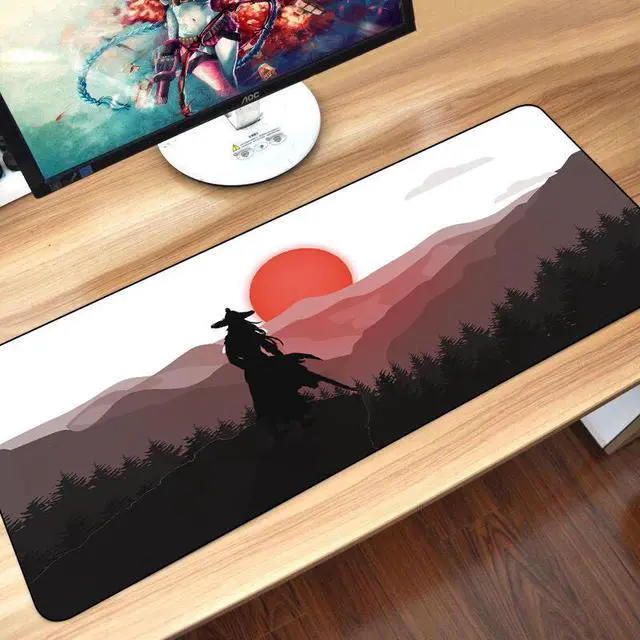 Main image of Lockedge Mouse Pad Non-Slip Computer Gamer Keyboard XL Mousepad Natural Rubber Large Soft Desk Mat for Gaming Laptop Table Pads