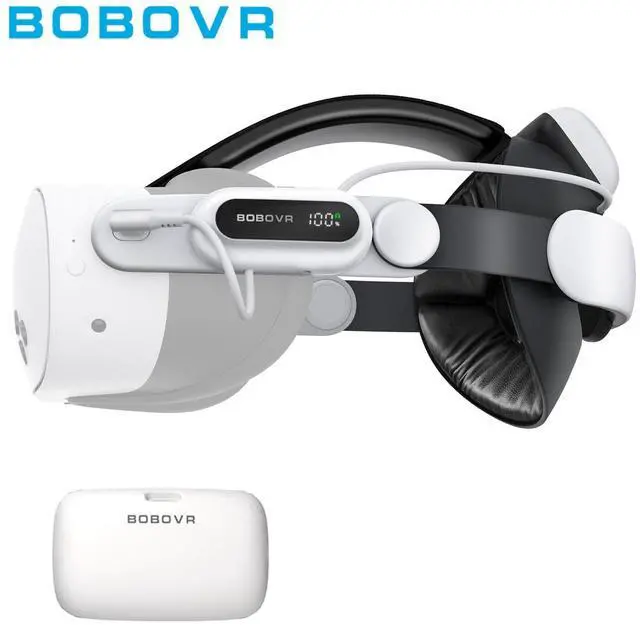 Main image of BOBOVR E3 Pro 10000Mah Battery Elite Strap and B100 Battery Combo, Compatible with Meta Quest 3/Quest3S VR