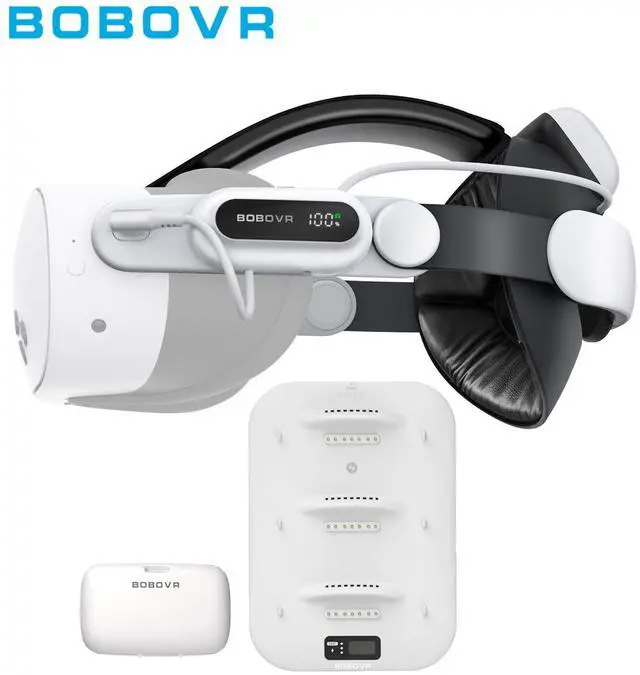 Main image of BOBOVR E3 Pro 10000Mah Battery Elite Strap and B100 BD3 Combo, Compatible with Meta Quest 3/Quest3S VR