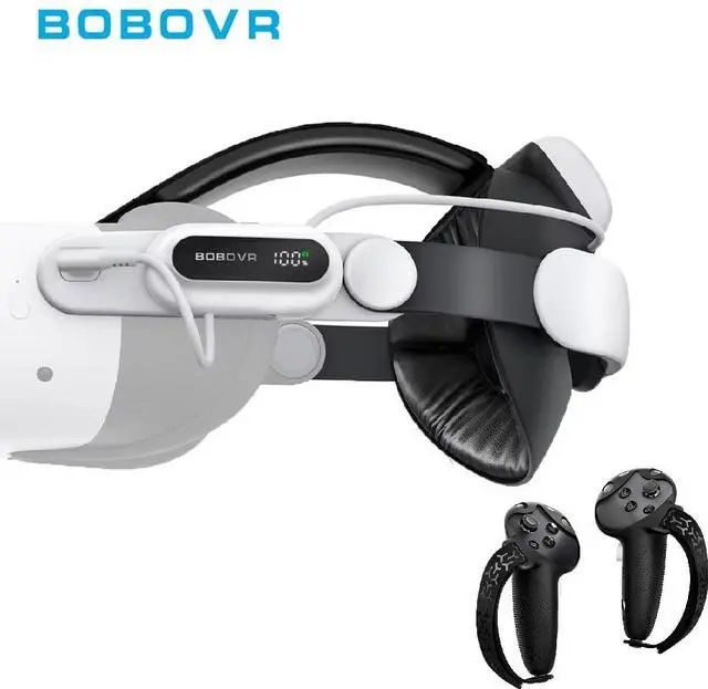 Main image of BOBOVR E3 Pro 10000Mah Battery Elite Strap and G3 Accessories Combo, Compatible with Meta Quest 3/Quest3S VR