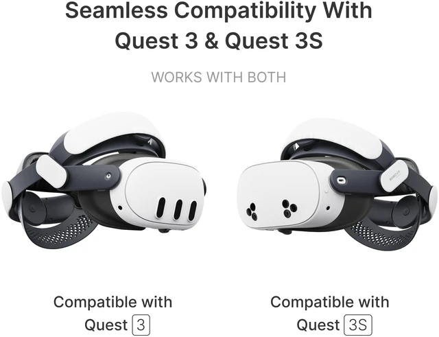 Alt view image 5 of 6 - BOBOVR M3 Head Strap Compatible with Meta Quest 3S Quest 3 Two Fit Modes Comfort Stability Suitable for a Variety of Scenarios