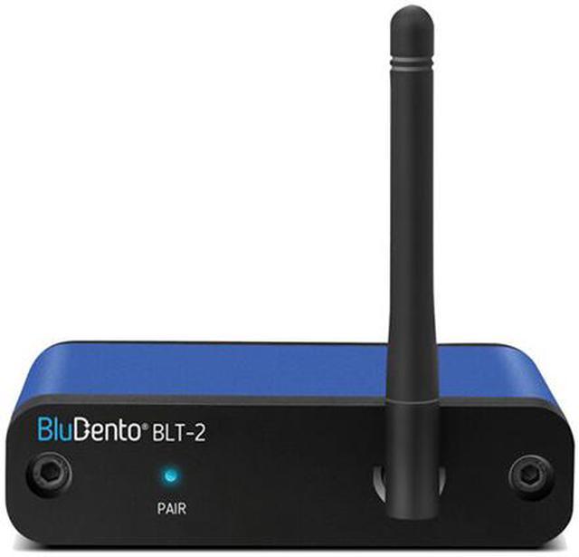 BluDento BLT-2 True Hi-Fi Bluetooth v5.1 Music Receiver, Audiophile Burr  Brown DAC, aptX HD Low Latency SBC AAC, Enhanced Working Distance, for