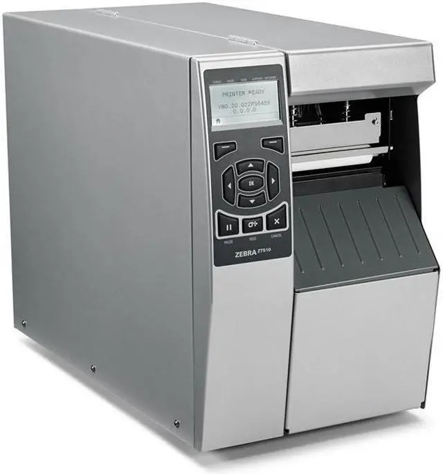 Alt view image 4 of 4 - ZT510 Thermal Transfer Label Printer, 4", 300 dpi, Serial, USB, Gigabit Ethernet, Bluetooth LE, Cutter, Mono, ZPL - ZT51043-T110000Z
