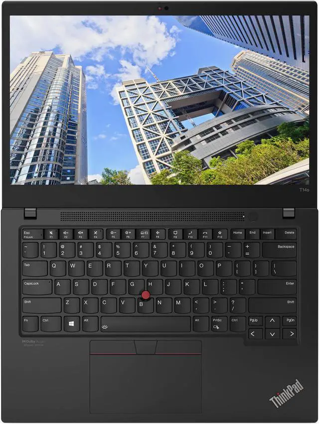 Alt view image 6 of 7 - Lenovo ThinkPad T14s Gen 2 Intel Laptop, 14.0"" FHD IPS  300 nits, i5-1135G7,   Iris Xe Graphics, 16GB, 512GB, Win 10 Pro