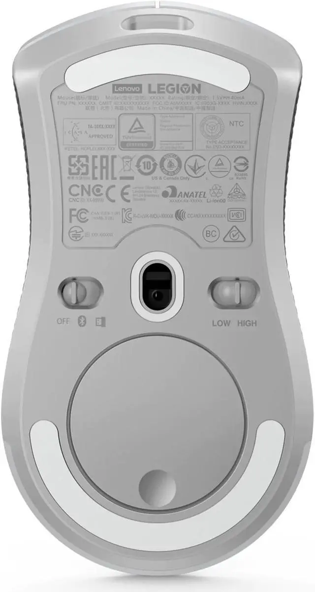 Alt view image 7 of 7 - Lenovo Legion M600 Wireless Gaming Mouse (Stingray), For Gaming