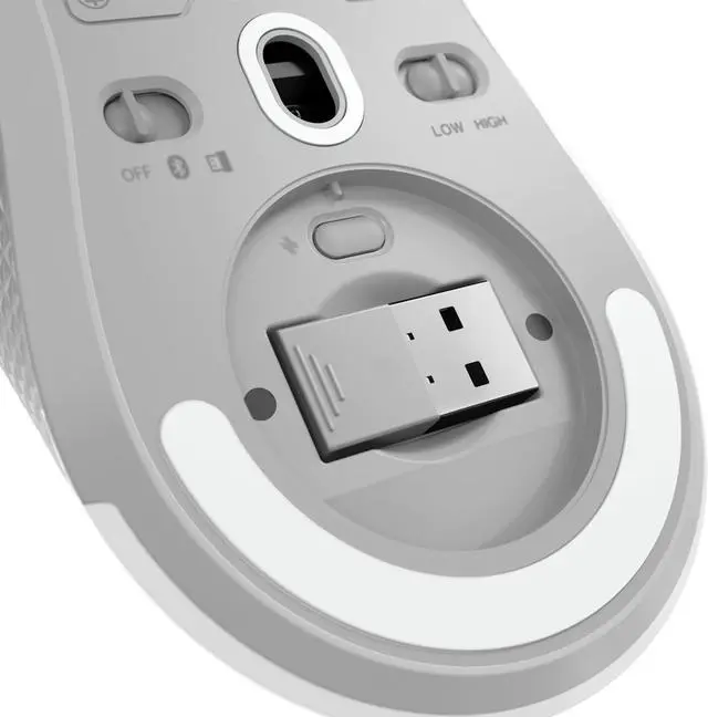 Alt view image 6 of 7 - Lenovo Legion M600 Wireless Gaming Mouse (Stingray), For Gaming