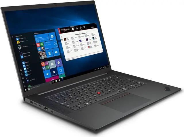 Alt view image 2 of 7 - Lenovo ThinkPad P1 Gen 4 Intel Laptop, 16.0" IPS  600 nits, i7-11800H,  T1200 4GB, 16GB, 512GB SSD, Win 10 Pro