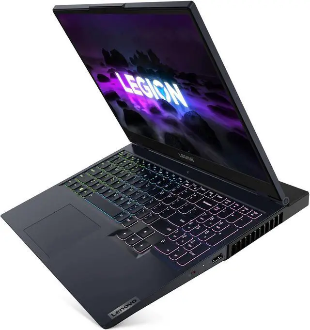 Alt view image 3 of 17 - Lenovo Legion 5 Gen 6 AMD Laptop, 15.6" FHD IPS  165Hz, Ryzen 7 5800H,  GeForce RTX 3060 6GB, 16GB, 1TB SSD, Win 11 Pro