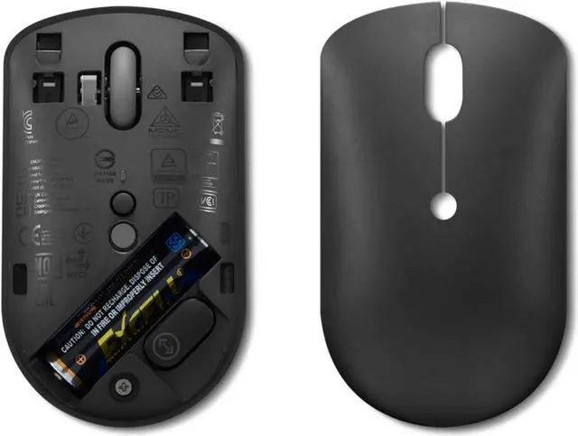 Alt view image 6 of 7 - Lenovo 400 USB-C Wireless Compact Mouse