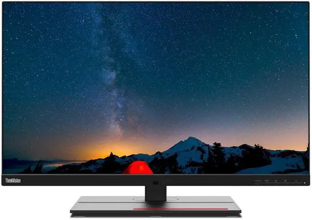 Alt view image 8 of 20 - Lenovo ThinkVision P27u-20 27" 4K UHD IPS WLED LCD DisplayHDR 400 Monitor - 16:9 - Raven Black