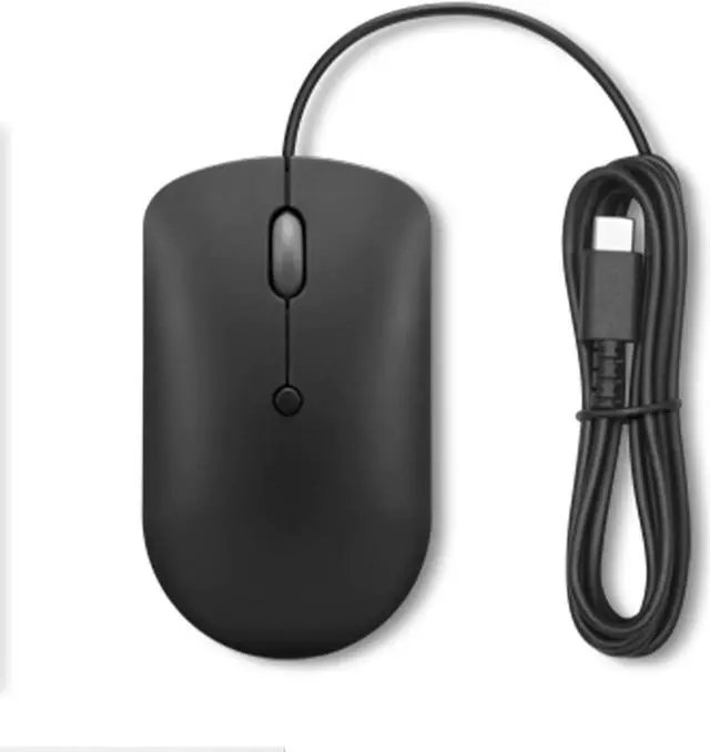 Alt view image 6 of 13 - Lenovo 400 USB-C Wired Compact Mouse