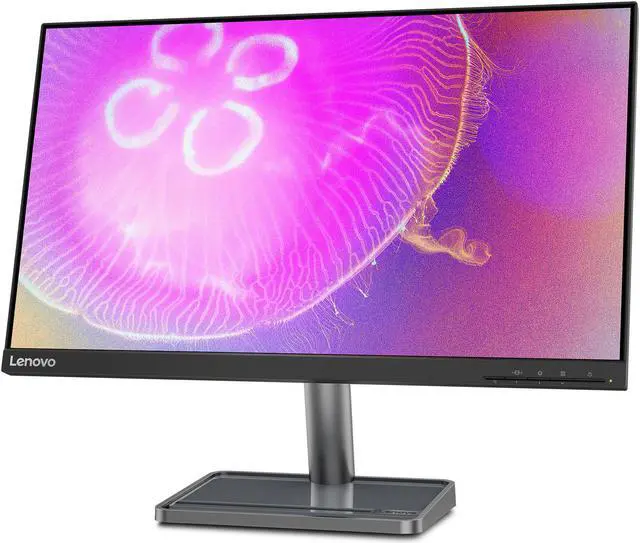 Alt view image 3 of 11 - Lenovo L24q-35 23.8" WQHD WLED LCD Monitor