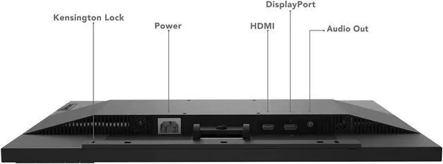 Alt view image 7 of 11 - Lenovo L24q-35 23.8" WQHD WLED LCD Monitor