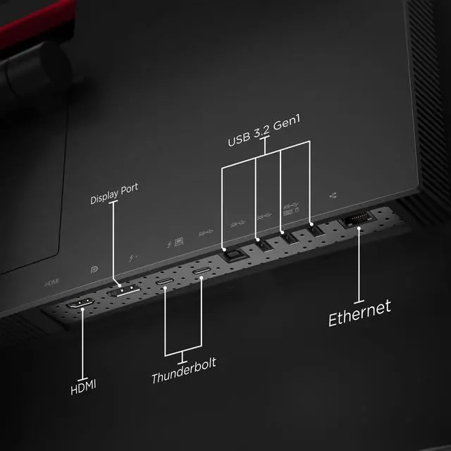 Alt view image 7 of 20 - Lenovo ThinkVision 39.7 inch Ultra-Wide Curved Monitor - P40w-20