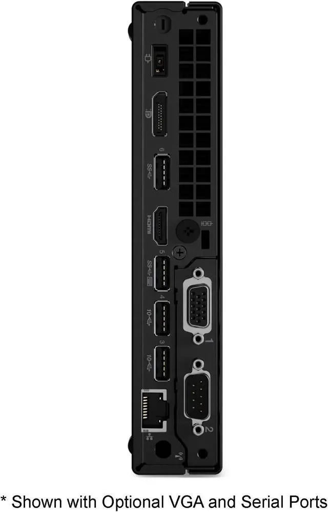Alt view image 4 of 13 - Lenovo ThinkCentre M90q Tiny Gen 2 Desktop Intel Core i5-11500 2.70 GHz  up to 4.60 GHz Intel UHD Graphics 750 8 GB DDR4-3200 RAM 256 GB PCIe SSD Windows 10 Pro - 11MQ002HUS