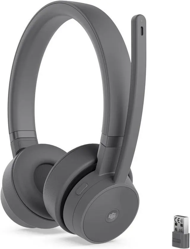 Alt view image 7 of 8 - Lenovo Go Wireless ANC Headset