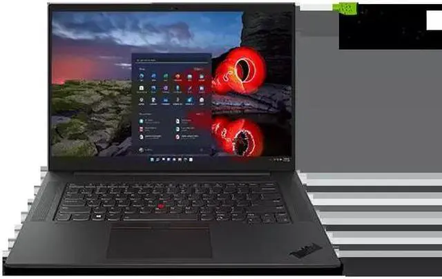 Alt view image 8 of 12 - Lenovo ThinkPad P1 Gen 4 20Y3003KUS 16" Mobile Workstation - QHD - 2560 x 1600 - Intel Core i7 11th Gen i7-11850H Octa-core (8 Core) 2.50 GHz - 64 GB Total RAM - 1 TB SSD - Midnight Black - Windo