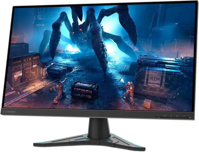 Alt view image 3 of 20 - Lenovo G27e-20 Gaming Monitor - 27" FHD - 100 Hz - AMD FreeSync Premium - Blue Light Certified - Tilt/Height Adjustable Stand - HDMI & DP