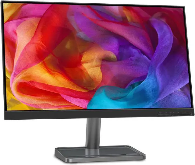Alt view image 2 of 9 - Lenovo L24i-30 Everyday Monitor - 23.8" Full HD - 75 Hz - AMD Freesync - Low Blue Light Certified - Tilt Stand - HDMI & VGA