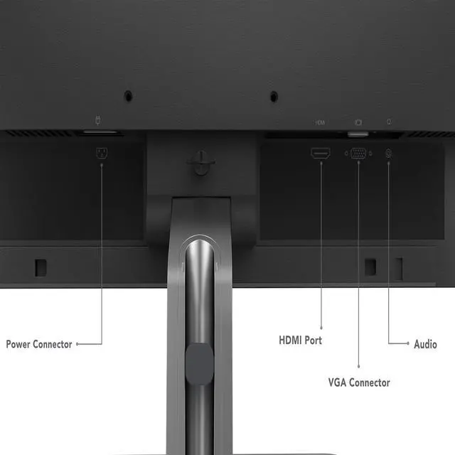 Alt view image 7 of 9 - Lenovo L24i-30 Everyday Monitor - 23.8" Full HD - 75 Hz - AMD Freesync - Low Blue Light Certified - Tilt Stand - HDMI & VGA