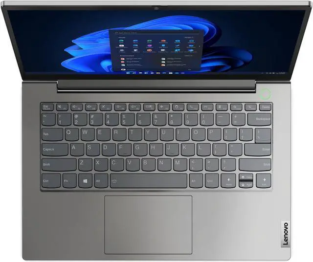 Alt view image 6 of 7 - Lenovo ThinkBook 14 Gen 4 Intel Laptop, 14.0" FHD IPS Touch, i5-1240P,  Iris Xe, 16GB, 512GB, Win 11 Pro, One YR Onsite Warranty