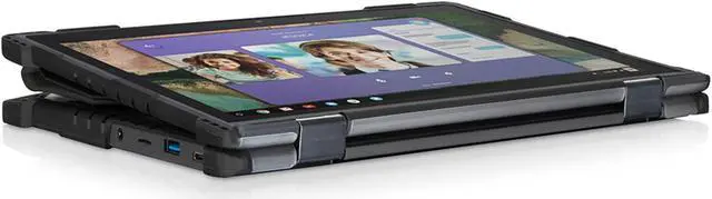 Alt view image 5 of 10 - Lenovo Case for 500e and 300e Chrome Intel/AMD (Gen 2)