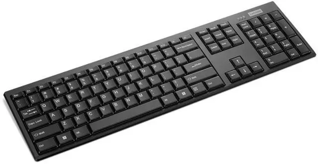 Alt view image 3 of 6 - Lenovo 100 USB-A Wireless Keyboard - US English