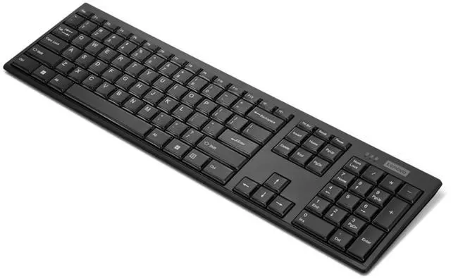 Alt view image 4 of 6 - Lenovo 100 USB-A Wireless Keyboard - US English
