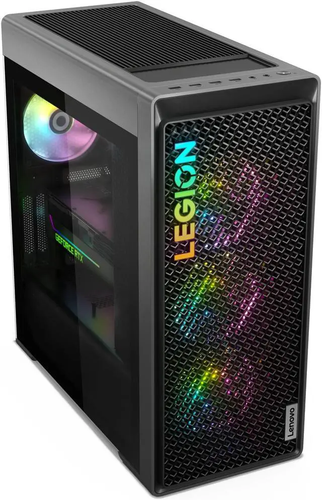 Alt view image 3 of 7 - Lenovo Legion Tower 7i Gen 8 Desktop, i7-13700KF, NVIDIA® GeForce RTX 4070 Ti 12GB GDDR6X, 16GB, 1TB, For Gaming