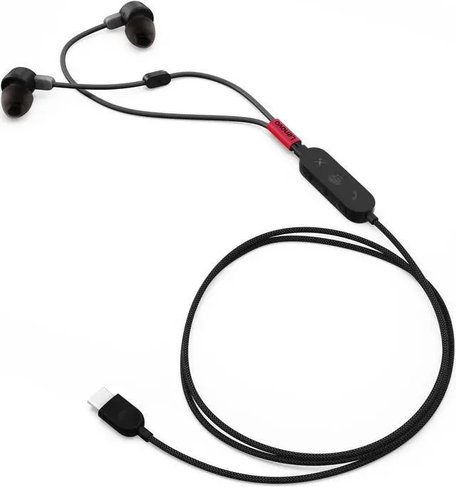 Alt view image 20 of 20 - Lenovo Go USB-C ANC In-Ear Headphones