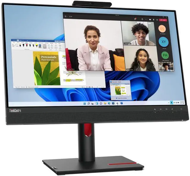 Alt view image 2 of 20 - Lenovo ThinkCentre Tiny-In-One 24 inch Gen 5 Touch Monitor