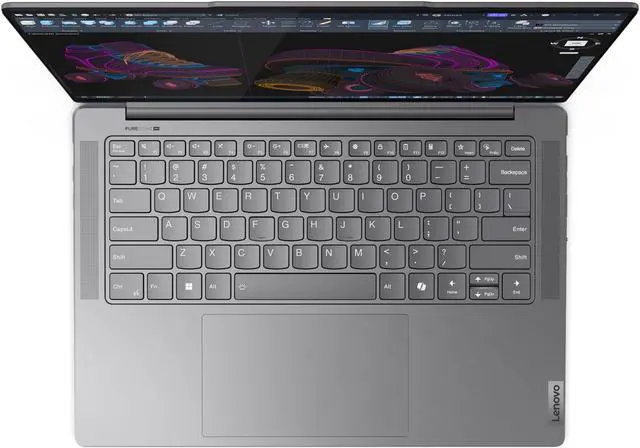Alt view image 6 of 7 - Lenovo Yoga Pro 7 Laptop, 14.5" IPS Glass, Ryzen 7 8845HS, 16GB, 1TB SSD