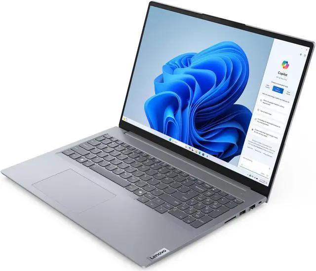 Alt view image 3 of 7 - Lenovo ThinkBook 16 Gen 7 Intel Laptop, 16" IPS 60Hz, 155U, Graphics, 16GB, 512GB SSD