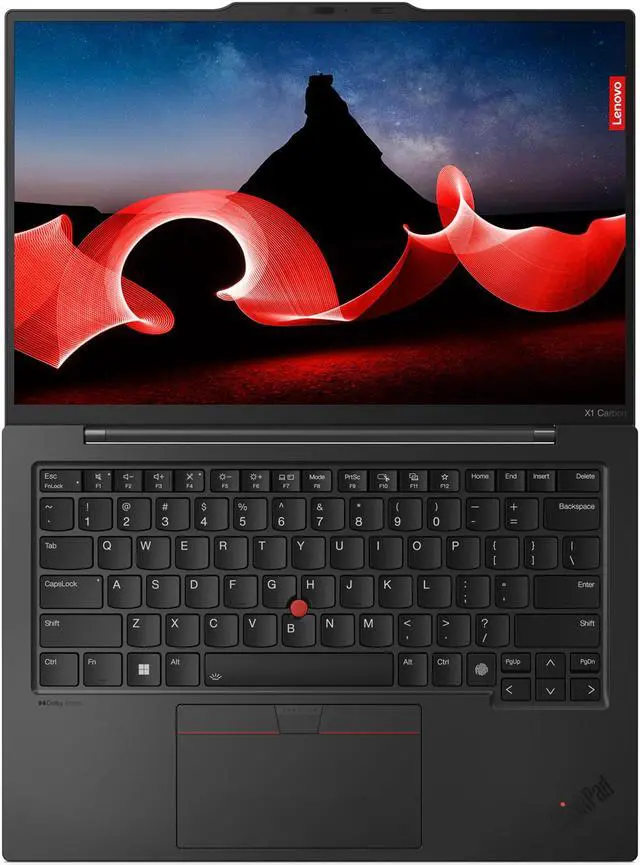 Alt view image 6 of 7 - Lenovo ThinkPad X1 Carbon Gen 12 Intel Laptop, 14" IPS Low Power, vPro®, Graphics, 16GB, 512GB SSD