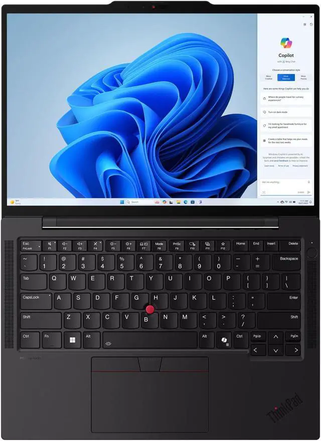 Alt view image 6 of 7 - Lenovo ThinkPad T14s Gen 5 Intel Laptop, 14" IPS 60Hz, vPro®, Graphics, 16GB, 512GB SSD