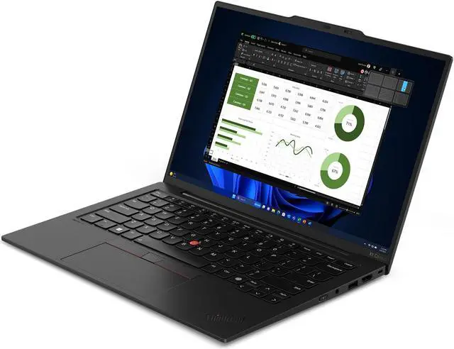 Alt view image 3 of 7 - Lenovo ThinkPad X1 Carbon Gen 12 Intel Laptop, 14" IPS  Low Power, 155U,   Graphics, 32GB, 512GB SSD