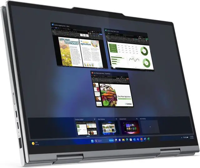 Alt view image 3 of 8 - Lenovo ThinkPad X1 2-in-1 Gen 9 Intel Laptop, 14" IPS Low Power, 155U, Graphics, 32GB, 512GB SSD