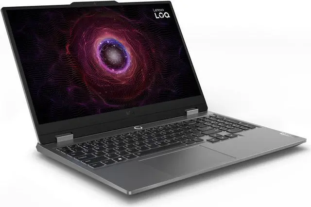 Alt view image 2 of 7 - Lenovo LOQ Laptop, 15.6" FHD IPS 144Hz,Ryzen 5 8645HS,16GB,NVIDIA® GeForce RTX 4050 Laptop GPU 6GB GDDR6, 512GB SSD,6 wifi,Win 11 Home, For Gaming