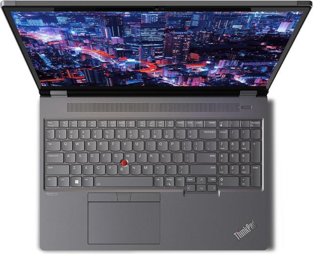 Alt view image 6 of 7 - Lenovo ThinkPad P16 Gen 2 Intel Laptop, 16" IPS  Low Blue Light, i9-13980HX, NVIDIA RTX 2000 Ada Generation Laptop GPU 8GB GDDR6, 32GB, 1TB SSD