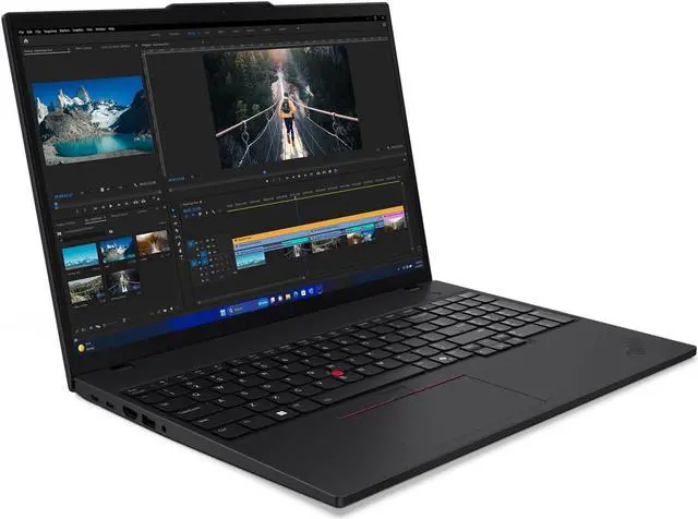 Alt view image 2 of 8 - Lenovo ThinkPad T16 Gen 3 Intel Laptop, 16" IPS 60Hz, vPro®, Graphics, 32GB, 1TB SSD