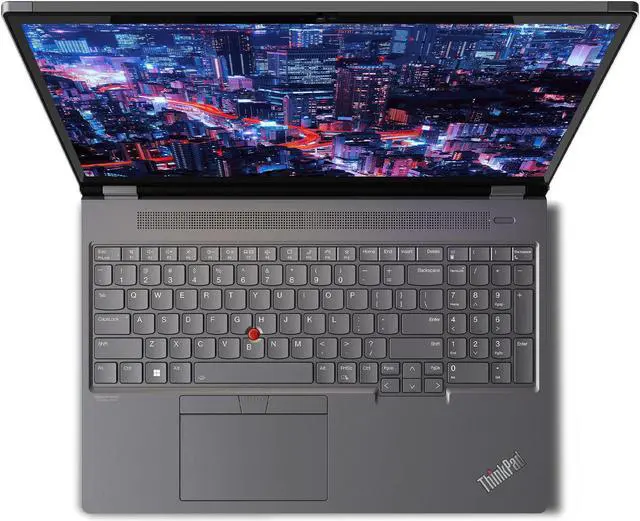 Alt view image 6 of 7 - Lenovo ThinkPad P16 Gen 2 Intel Laptop, 16" IPS  LED Backlight, i7-14700HX, NVIDIA RTX 1000 Ada Generation Laptop GPU 6GB GDDR6, 32GB, 1TB SSD