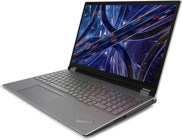 Alt view image 3 of 7 - Lenovo ThinkPad P16 Gen 2 Intel Laptop, 16" IPS LED Backlight, i7-14700HX, NVIDIA RTX 3500 Ada Generation Laptop GPU 12GB GDDR6, 64GB, 1TB SSD