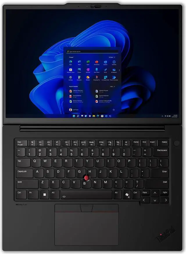 Alt view image 7 of 7 - Lenovo ThinkPad P14s Gen 5 Intel Laptop, 14.5" IPS  60Hz,Intel Core Ultra 5 125H,16GB, RTX 500 Ada Generation  GPU 4GB GDDR6, 512GB SSD,Win 11 Pro