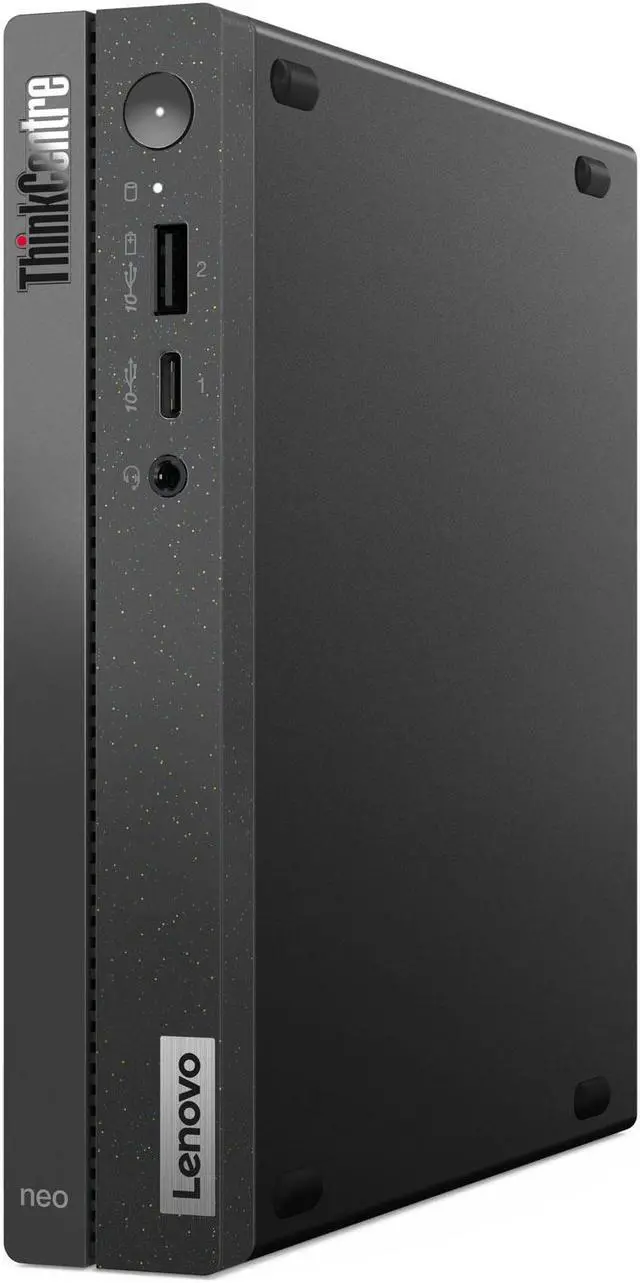 Alt view image 3 of 7 - Lenovo ThinkCentre Neo 50q Gen 4 Tiny Desktop, Intel Core i3-1215U, Integrated Intel UHD Graphics, 8GB DDR4-3200, 256GB SSD M.2, Windows 11 Pro, 1 Year On-site Warranty