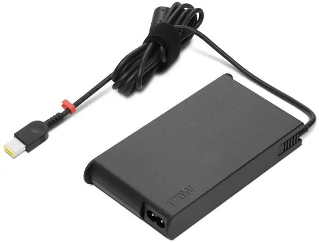 Alt view image 4 of 6 - Lenovo ThinkPad Mobile Workstation Slim 170W AC Adapter (Slim-tip) - US/Can